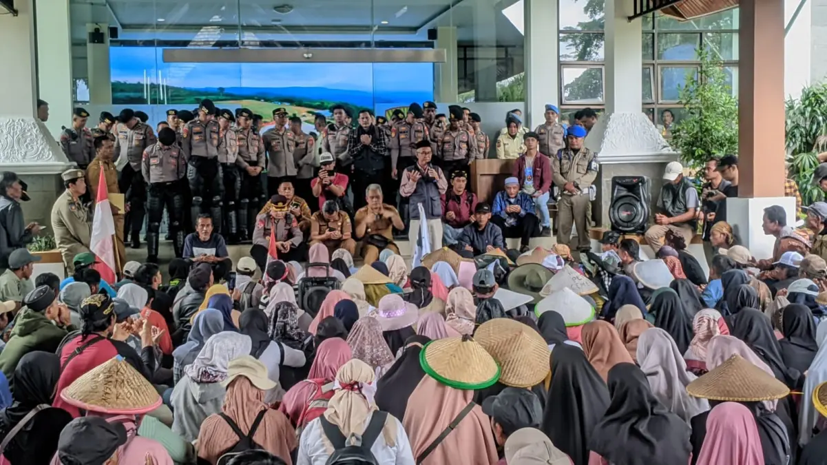 Desa Cimarias Tolak Perpanjangan HGU PT Subur Setiadi, Warga Tuntut Lahan Dikembalikan
