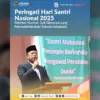 Peringati Hari Santri Nasional 2025, Menteri Nusron: Jadi Generasi yang Menyejahterakan Rakyat Indonesia