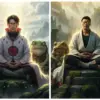 Keren Abis! Ini Kumpulan Prompt Untuk Edit Foto AI Anime Naruto Dalam Sage Mode di Gunung Myoboku