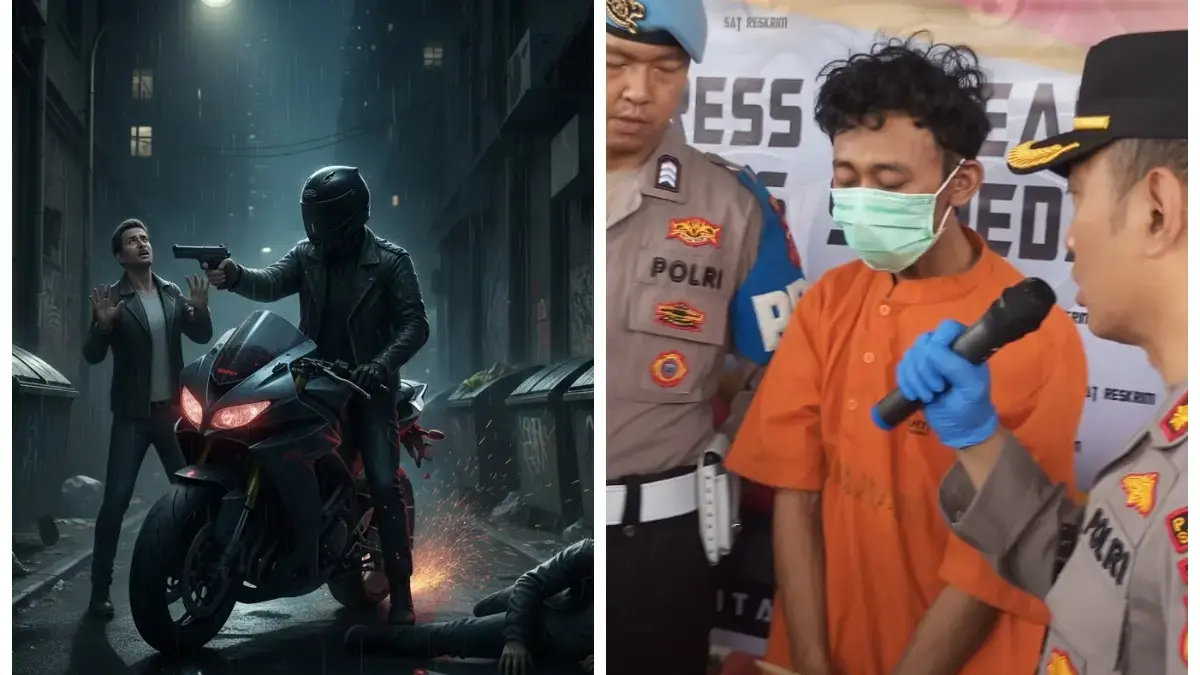 Tripple Kill: Uang Habis, Motor Lenyap, Judi Online Rungkad & Dipenjara Usai Buat Laporan Begal Palsu