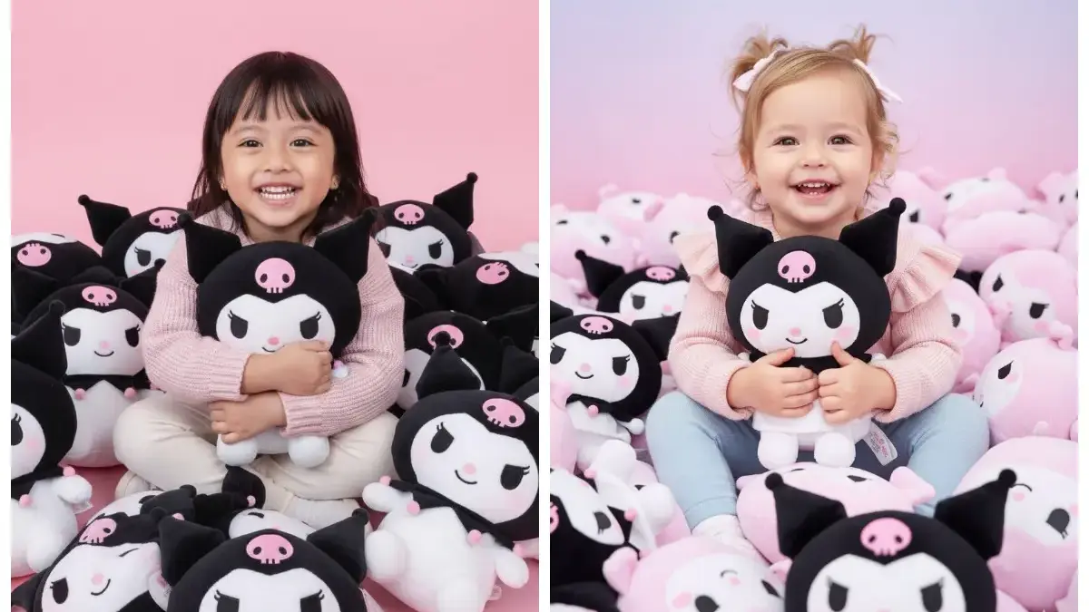 10 Prompt AI Edit Foto Anak Perempuan Dari Fotbar Sama Kuromi Sampai Jadi Permaisuri Elegan