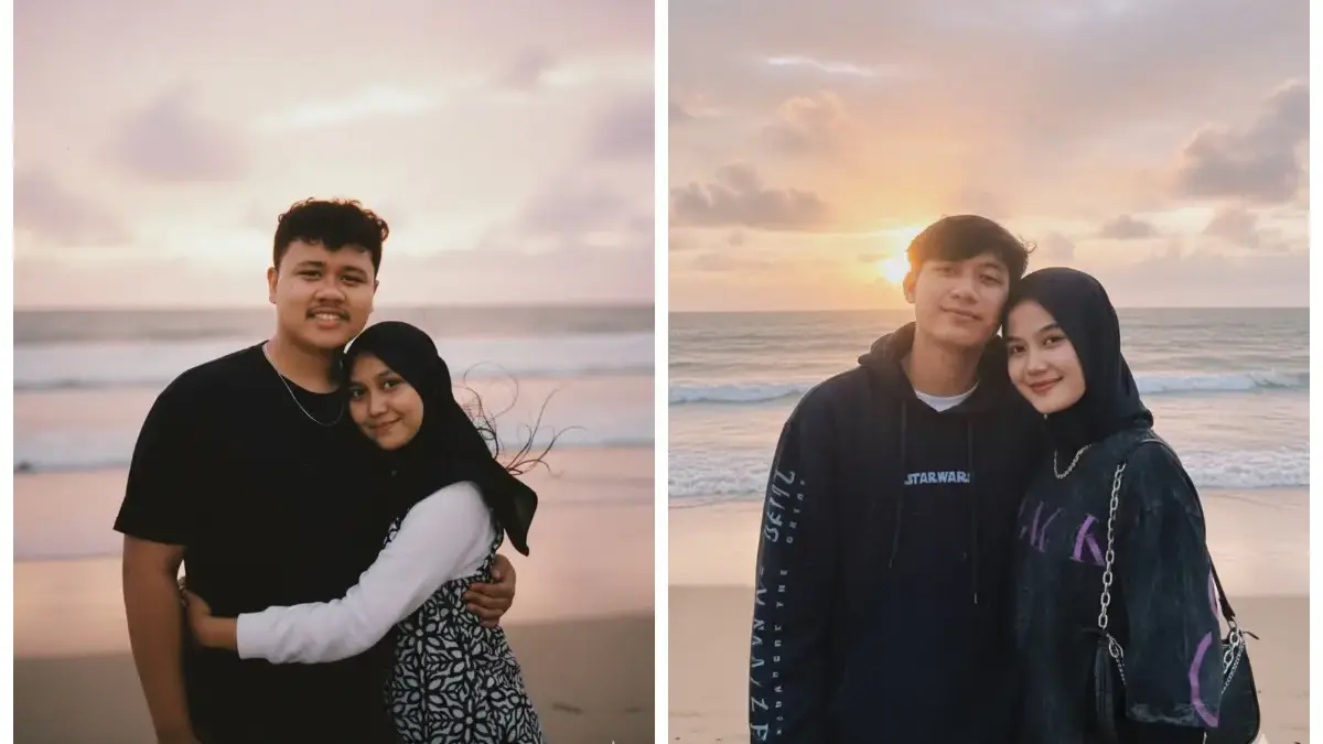Edit Foto AI Menikmati Senja di Tepi Pantai Bersama Pasangan, Ciptakan Momen Romantis yang Tak Terlupakan!