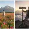 10 Prompt Gemini AI Tema Gunung, Ubah Foto Jadi Potret Indah di Padang Bunga Kaki Gunung