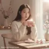 Peach Blossom Glow : Prompt Rahasia Edit Foto Korea dengan Tone Soft Pink & Aesthetic yang Memikat.