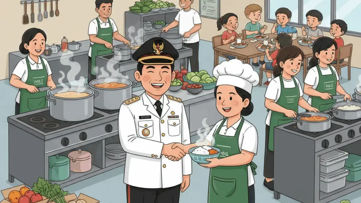 Bupati Sumedang Sidak Program Makan Bergizi di SD Sukakerta, Soroti Fasilitas Sekolah yang Bocor