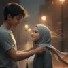 Aw Soswit! Ini 5 Prompt AI Romantis: Laki-laki Meminjamkan Jaket ke Pacarnya di Malam Berangin