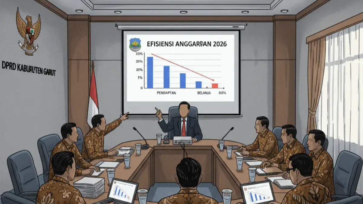 Dana Transfer ke Daerah Dipangkas, DPRD Garut Siapkan Strategi Efisiensi Tanpa Korbankan Layanan Publik Dana Transfer ke Daerah Dipangkas, DPRD Garut Siapkan Strategi Efisiensi Tanpa Korbankan Layanan Publik