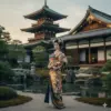 Kimono Klasik di Istana Edo: Prompt Tutorial Editing Foto untuk Menciptakan Nuansa Kerajaan Jepang yang Anggun
