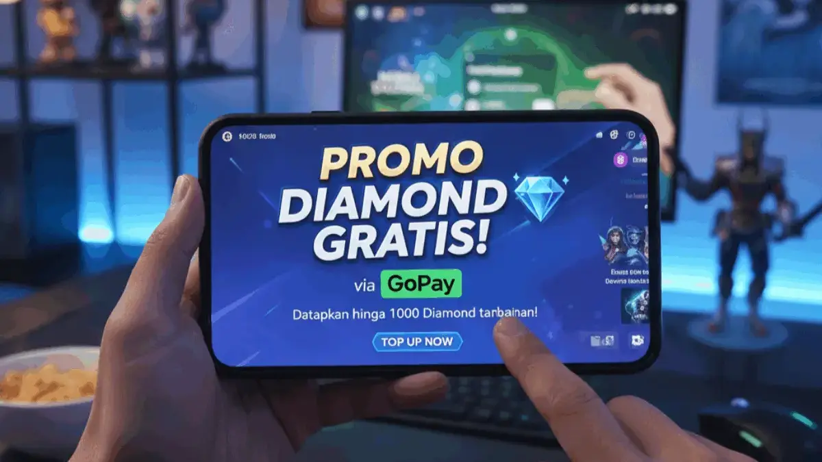Cara Dapat Diamond Gratis Setiap Hari Lewat Top Up ML Gratis GoPay, Gak Bikin Dompet Tipis! Cara Dapat Diamond Gratis Setiap Hari Lewat Top Up ML Gratis GoPay, Gak Bikin Dompet Tipis!