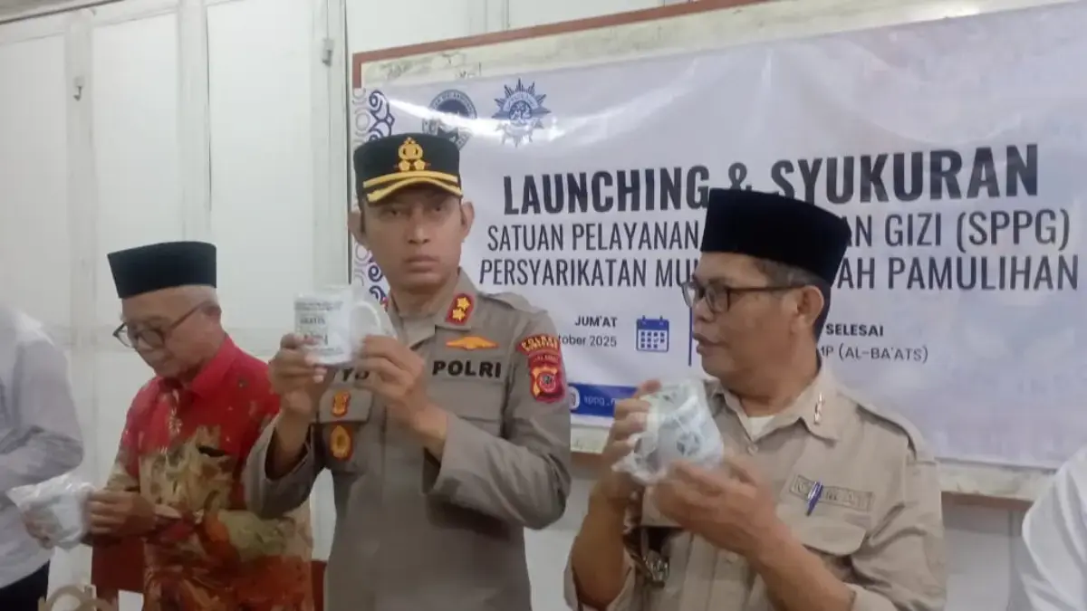 Dapur SPPG Muhammadiyah - NU Tuai Pujian Kapolres: MBG Program Mulia Dapur SPPG Muhammadiyah - NU Tuai Pujian Kapolres: MBG Program Mulia