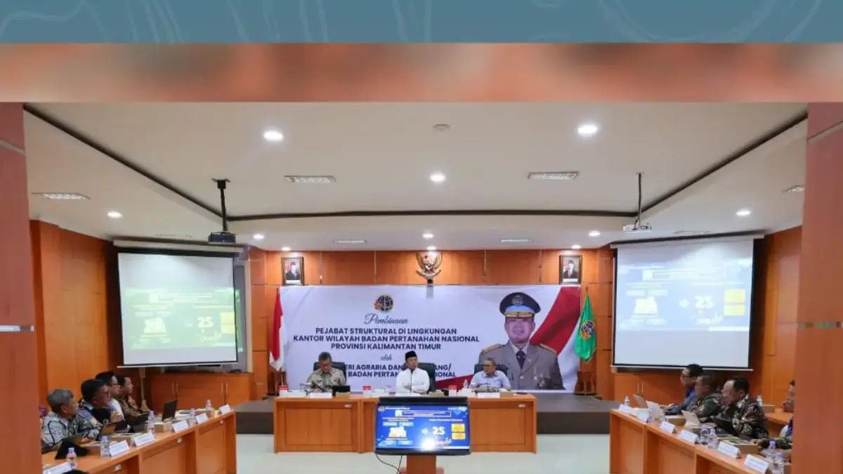 Bahas Proses Bisnis Layanan dan SDM di Kaltim, Menteri Nusron: Kita Perlu Bertransformasi Bahas Proses Bisnis Layanan dan SDM di Kaltim, Menteri Nusron: Kita Perlu Bertransformasi