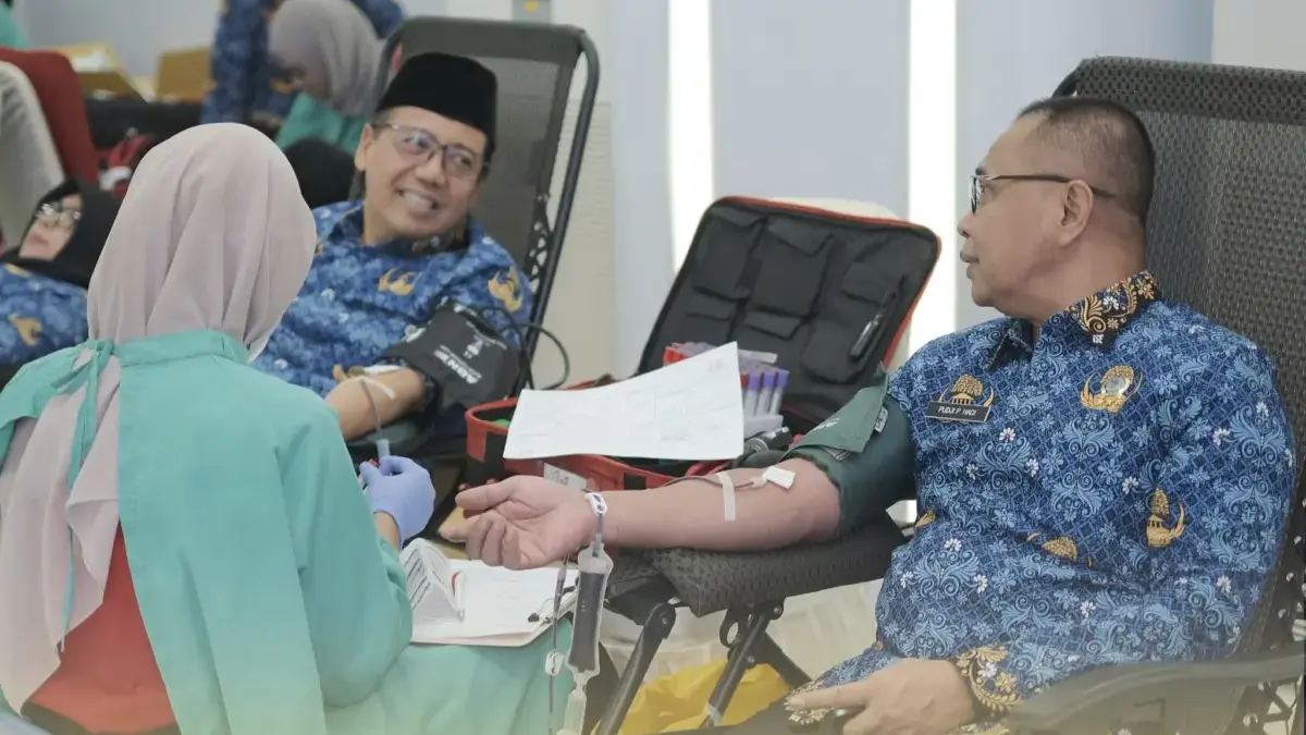 Momen HANTARU 2025, Kementerian ATR/BPN Gelar Aksi Donor Darah sebagai Wujud Kepedulian dan Kemanusiaan