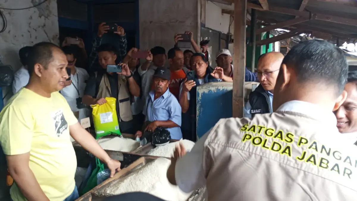 Polda Jabar Pastikan Tidak Ada Lonjakan Harga Beras di Sumedang