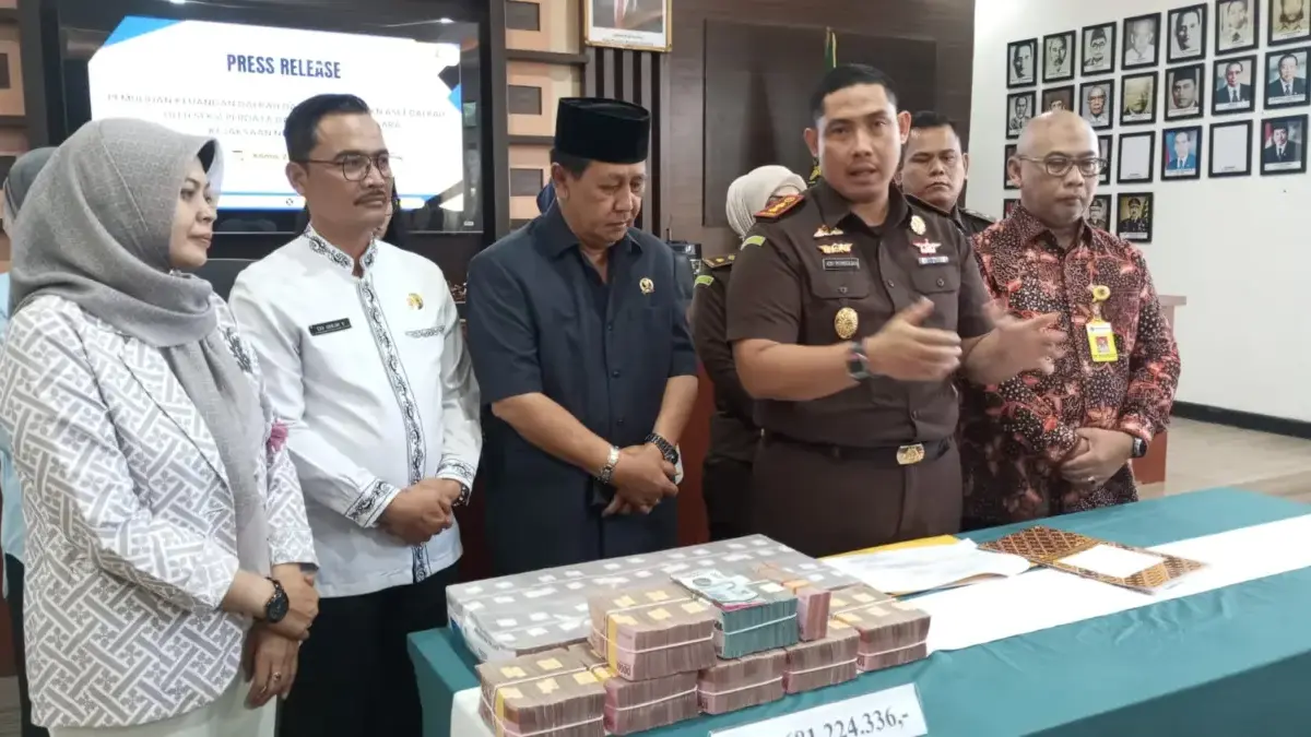 Lagi-lagi, Uang Negara Rp 1,6 Miliar Terselamatkan, Kajari Sumedang: Dari Sektor Pajak dan MLBLB