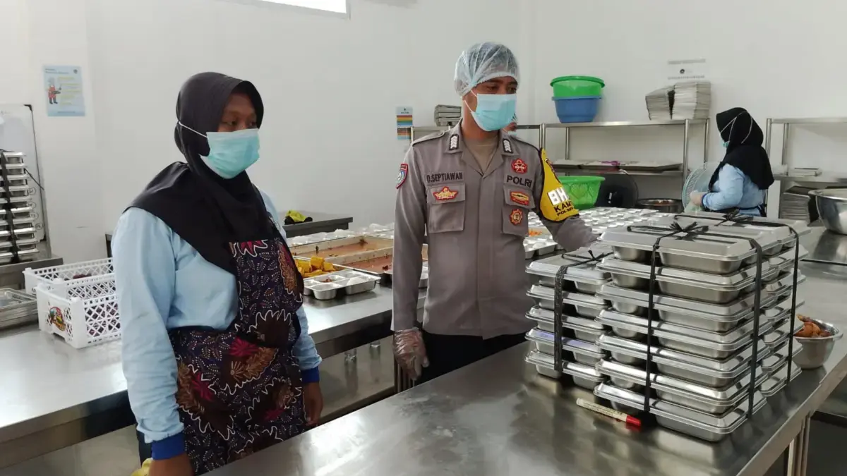 Polsek Conggeang Pantau Dapur SPPG, Dukung Program Pemenuhan Gizi dan Kesehatan Masyarakat