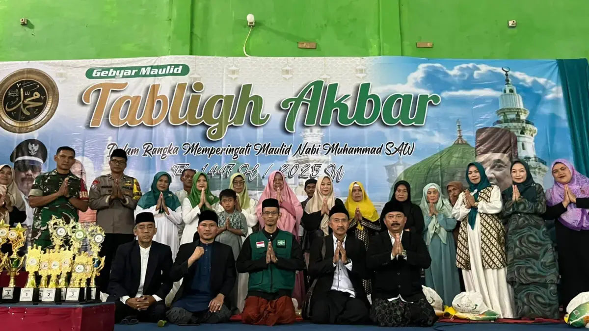 Warga Desa Cibesi Peringati Maulid Nabi 1447 H, Hayati Keteladanan Rasulullah SAW