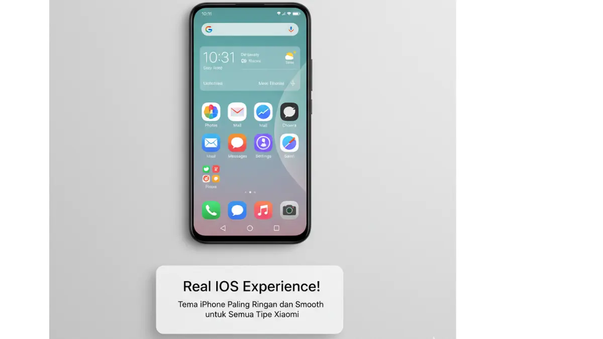 Real iOS Experience! Tema iPhone Paling Ringan dan Smooth untuk Semua Tipe Xiaomi