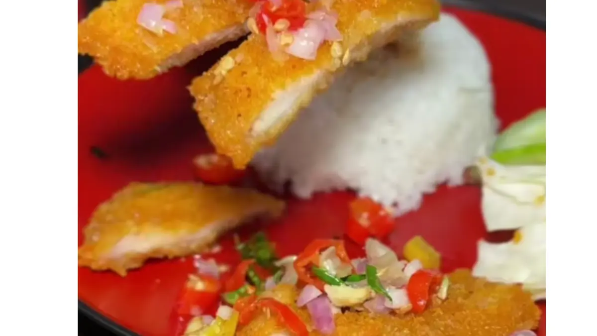 Chicken Katsu Sambal Matah Bikin Merem Melek Hadir di Plaza Asia Sumedang