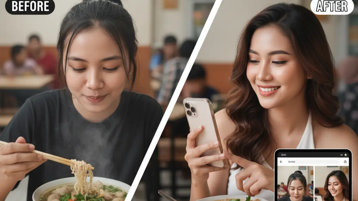 Bakso Enak, Foto Auto Keren: Tips Edit Foto Kilat Sambil Nikmatin Bakso Sumedan