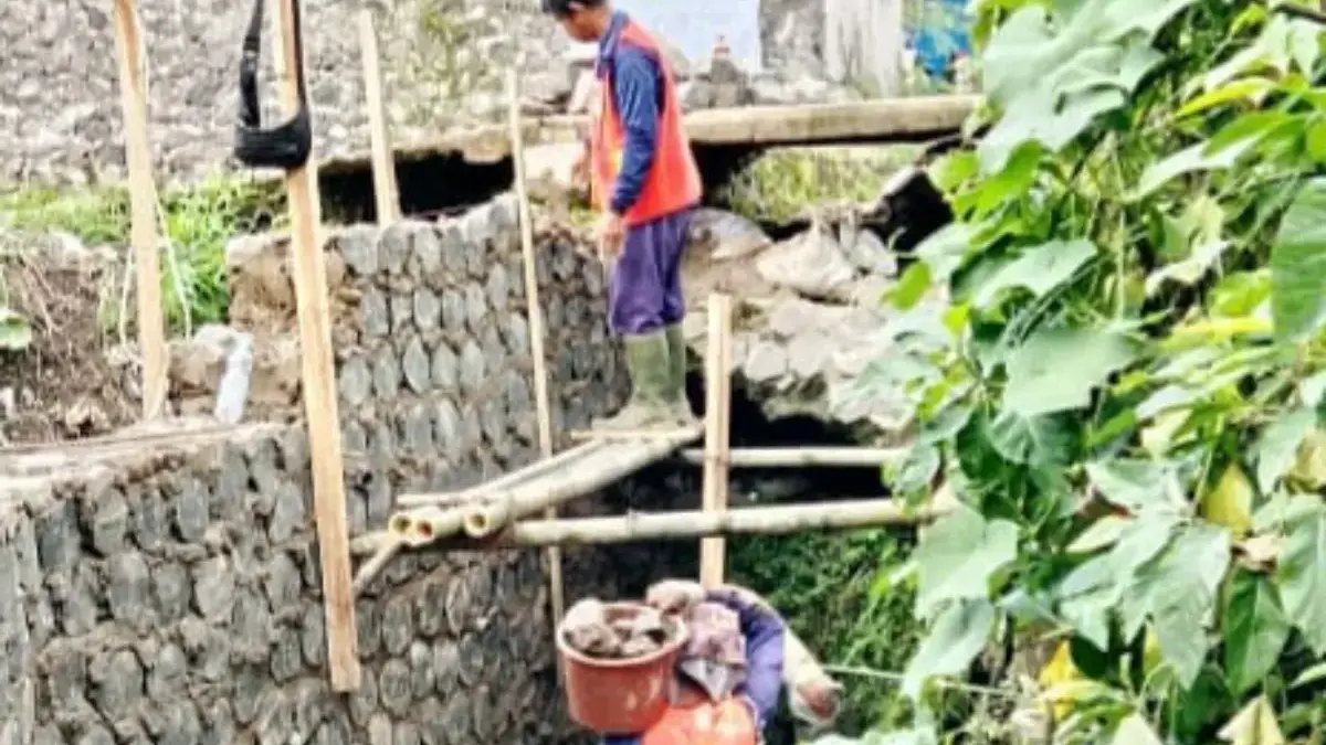 Perbaikan Irigasi Lemburgedong Hampir Rampung, Distribusi Air ke Sawah Segera Normal Kembali