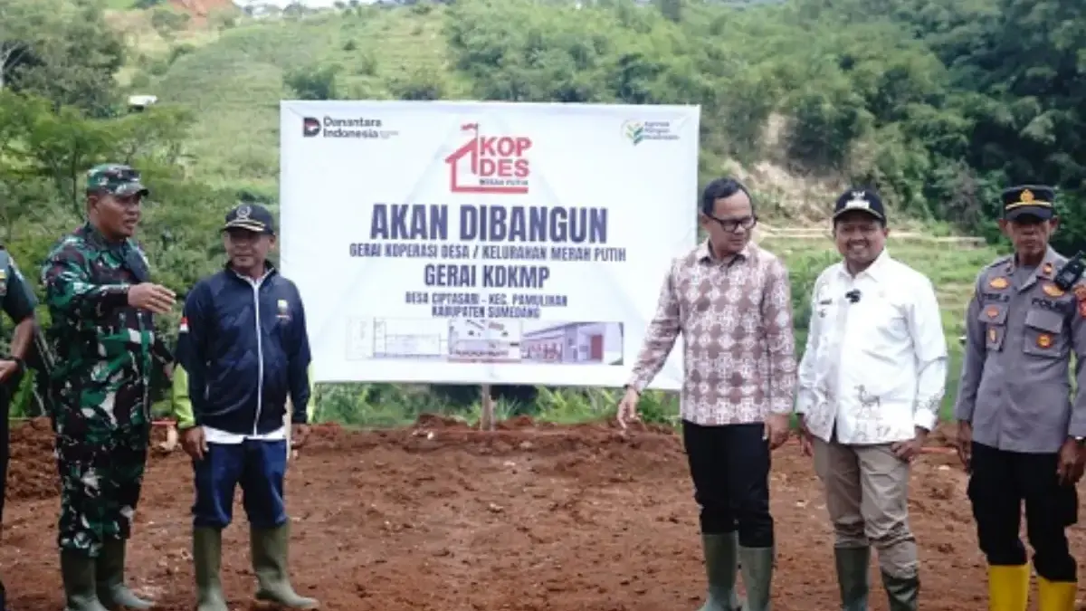 Percepatan Pembangunan Koperasi Desa Merah Putih (KDMP) di Sumedang, Bupati Tekankan Peran Camat