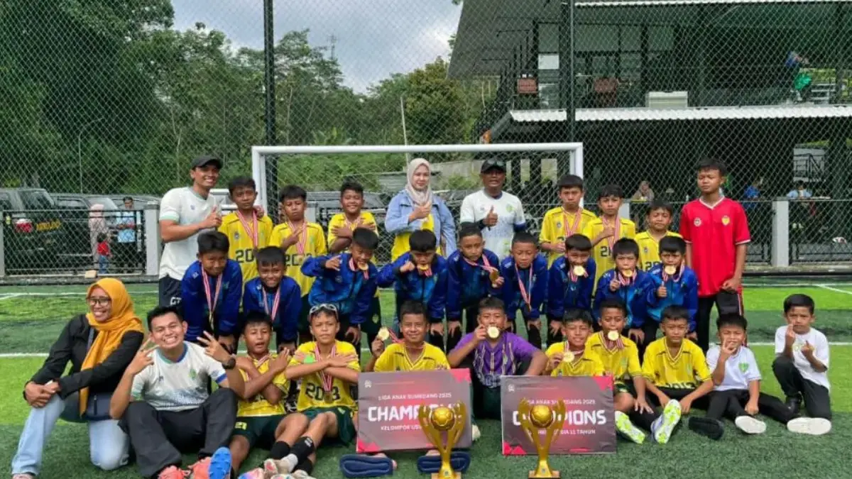 Trio Jatinangor Sapu Dua Trofi di Liga Anak Sumedang 2025, Bukti Konsistensi Pembinaan Usia Dini