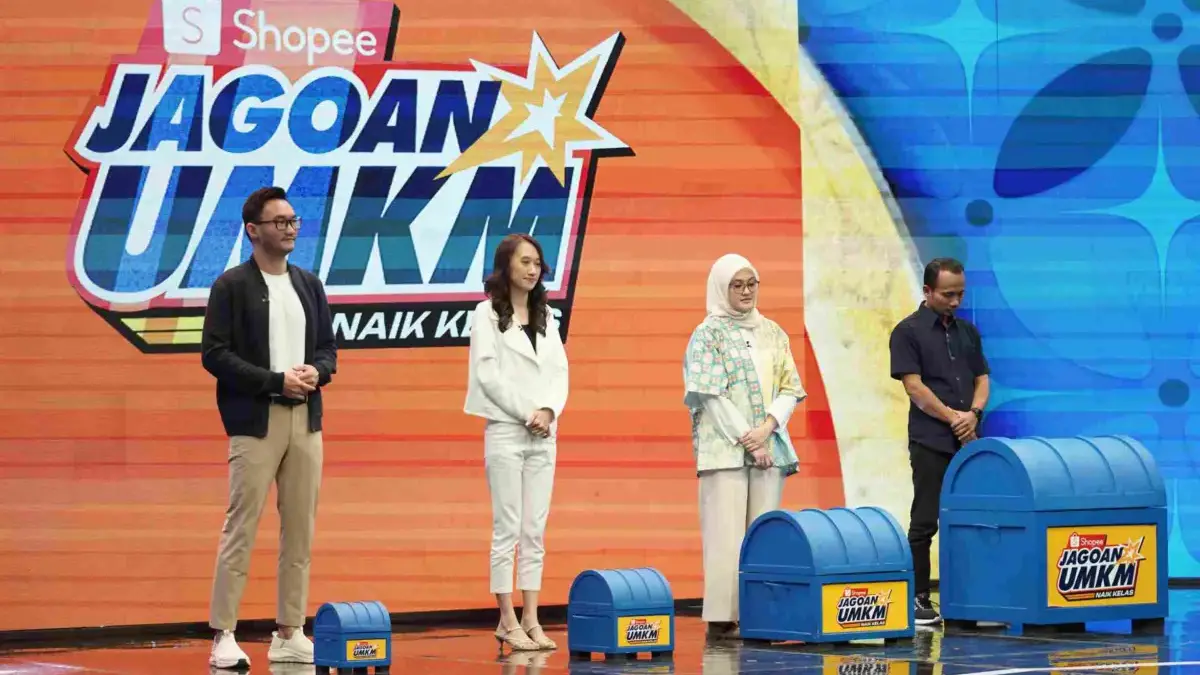 Shopee Jagoan UMKM Naik Kelas Tampilkan Kreativitas dan Inovasi UMKM Indonesia di Grand Final yang Penuh Kejut Shopee Jagoan UMKM Naik Kelas Tampilkan Kreativitas dan Inovasi UMKM Indonesia di Grand Final yang Penuh Kejut