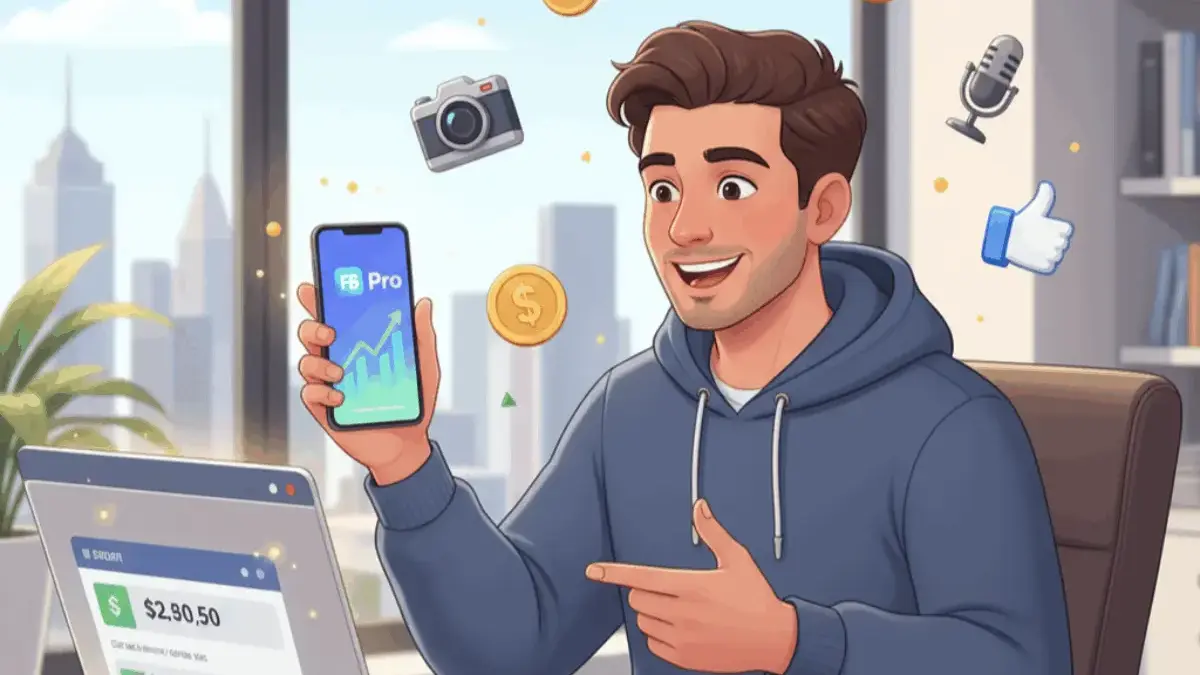 Cara Konten FYP dan Menghasilkan Uang dari FB Pro: Rahasia Viral dan Cuan untuk Kreator Pemula Cara Konten FYP dan Menghasilkan Uang dari FB Pro: Rahasia Viral dan Cuan untuk Kreator Pemula