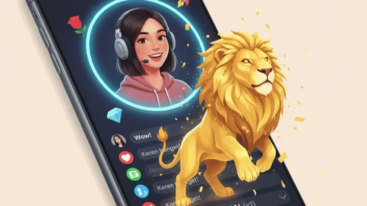 Gift Singa di TikTok Berapa Rupiah? Ini Dafta Harga Gift TikTok 2025 Lengkap