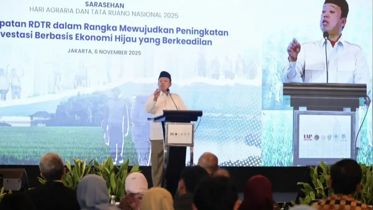 Menteri Nusron: Empat Visi Presiden Prabowo Bertumpu pada Pemanfaatan Tanah dan Tata Ruang yang Berkeadilan Menteri Nusron: Empat Visi Presiden Prabowo Bertumpu pada Pemanfaatan Tanah dan Tata Ruang yang Berkeadilan