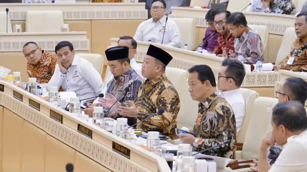 Targetkan Hingga 98%, Menteri Nusron Laporkan Progres Capaian Anggaran dalam RDP Bersama Komisi II DPR RI