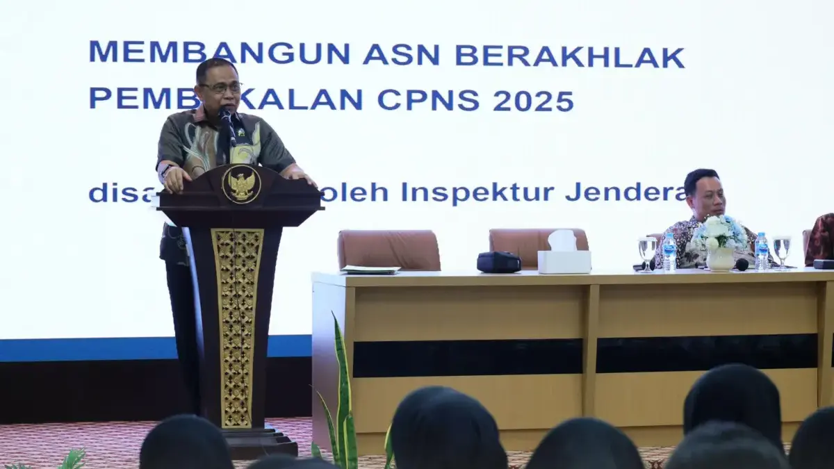 Jaga Kedaulatan Negara, Irjen Bangun Rasa Kebanggaan CPNS Kementerian ATR/BPN