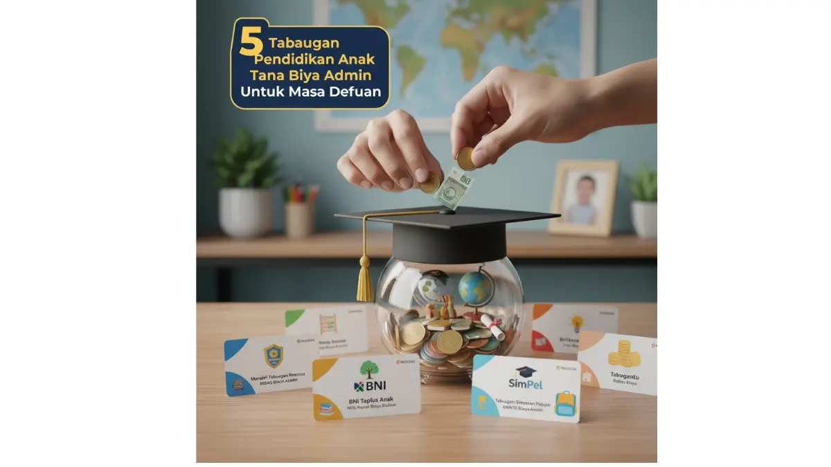 5 Tabungan Pendidikan Anak Tanpa Biaya Admin Untuk Masa Depan