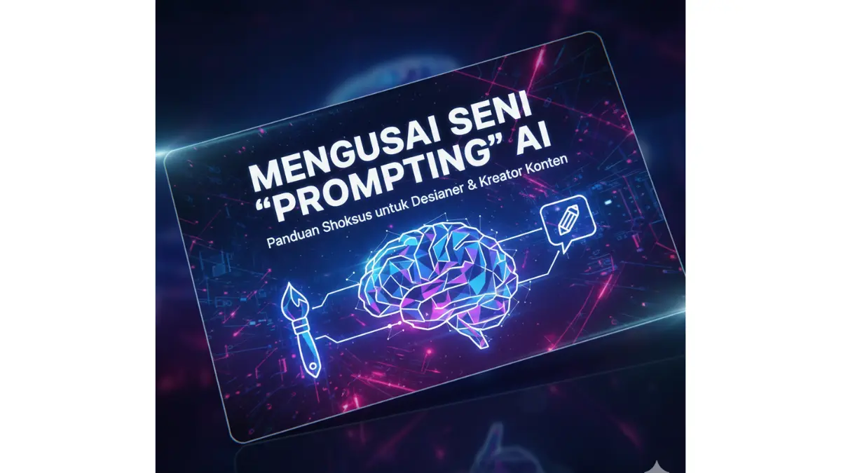 Menguasai Seni "Prompting" AI: Panduan Khusus untuk Desainer & Kreator Konten Menguasai Seni \"Prompting\" AI: Panduan Khusus untuk Desainer & Kreator Konten