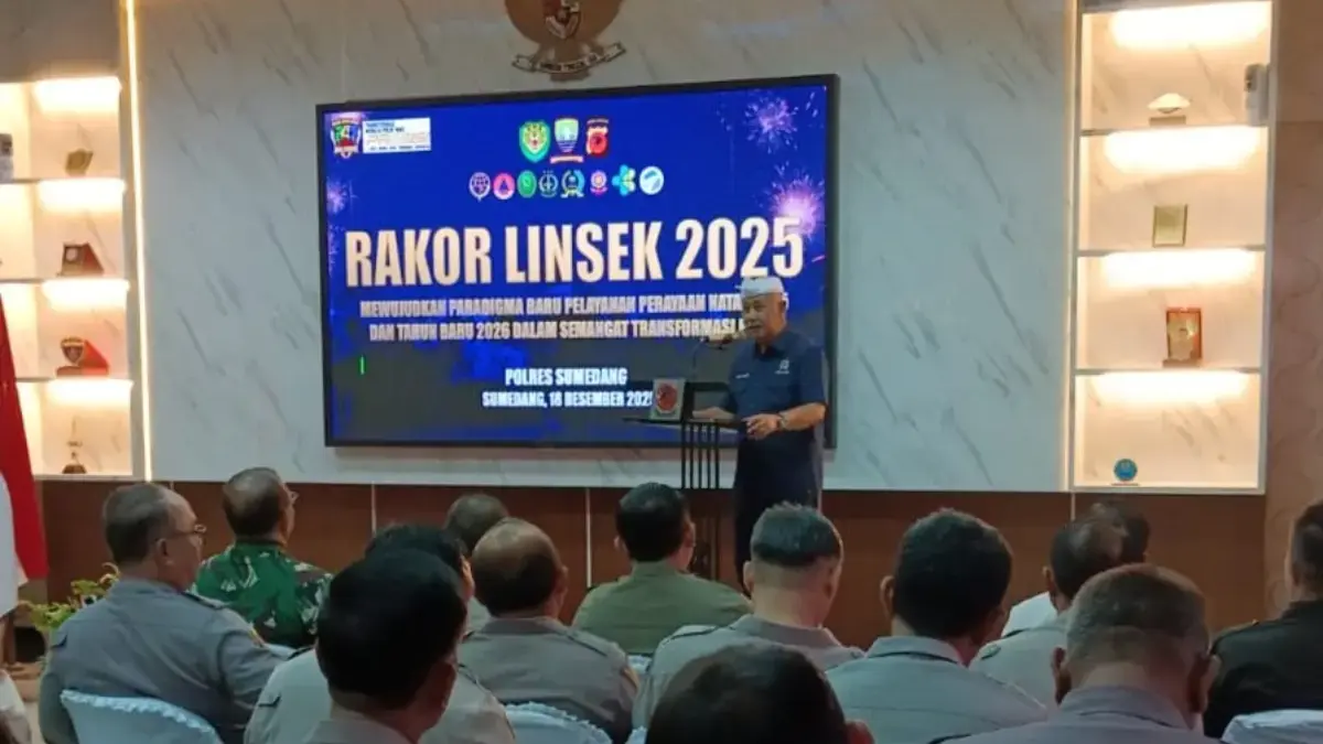 Ketua DPRD Sumedang Dorong Keamanan dan Kenyamanan Selama Nataru 2025–2026
