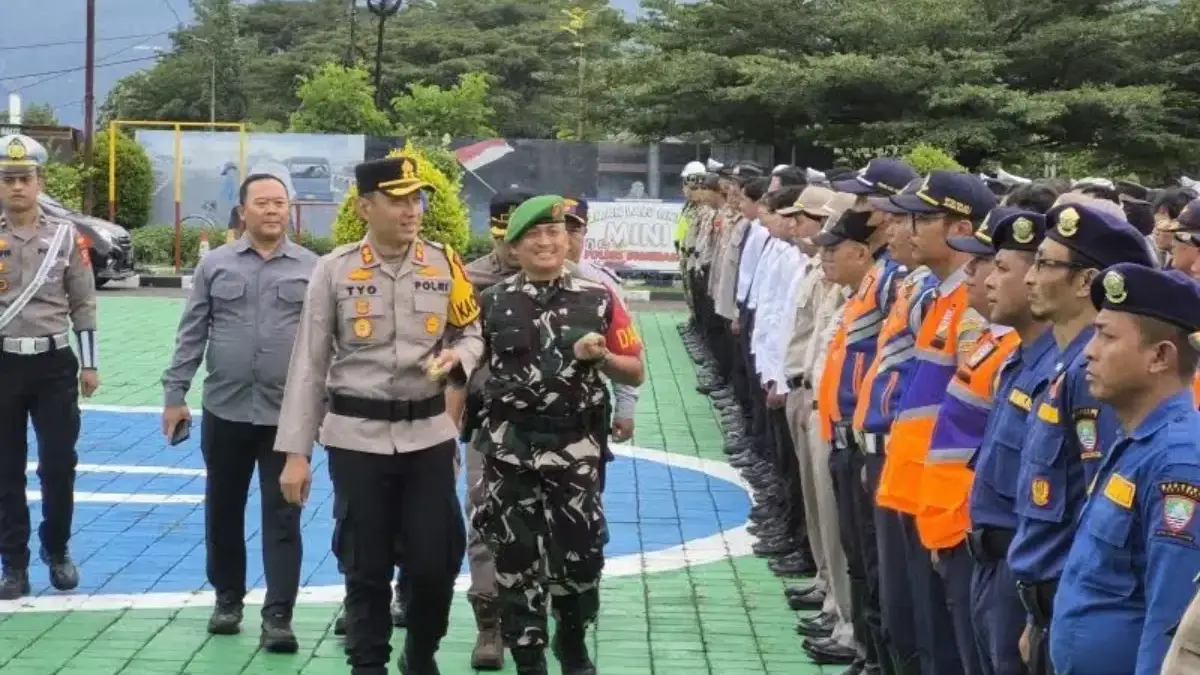2.000 Personel Gabungan Disiagakan Polres Sumedang Amankan Libur Nataru 2025–2026