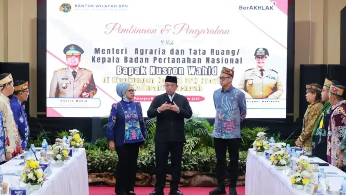 Menteri Nusron Tekankan Meritokrasi dalam Pengembangan SDM Kementerian ATR/BPN Menteri Nusron Tekankan Meritokrasi dalam Pengembangan SDM Kementerian ATR/BPN