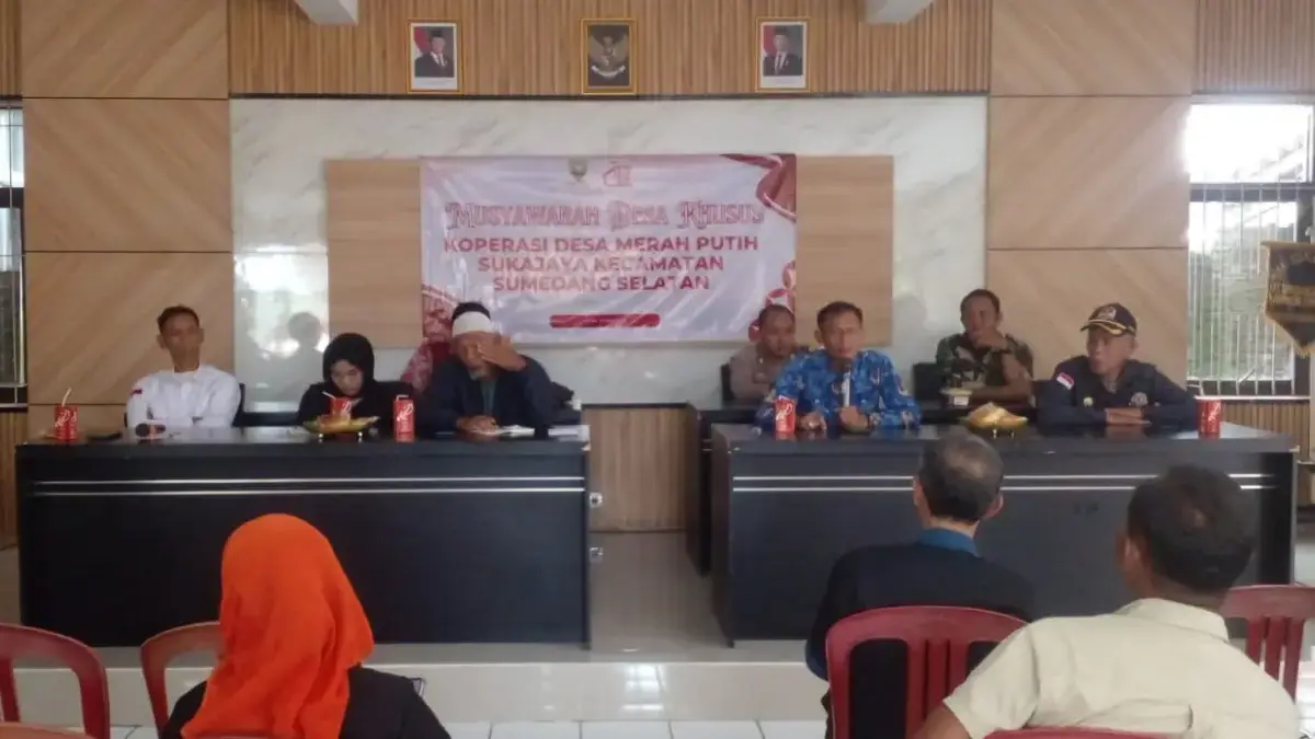 Sukajaya Gelar Musdesus Penentuan Lokasi Gedung Koperasi Desa Merah Putih