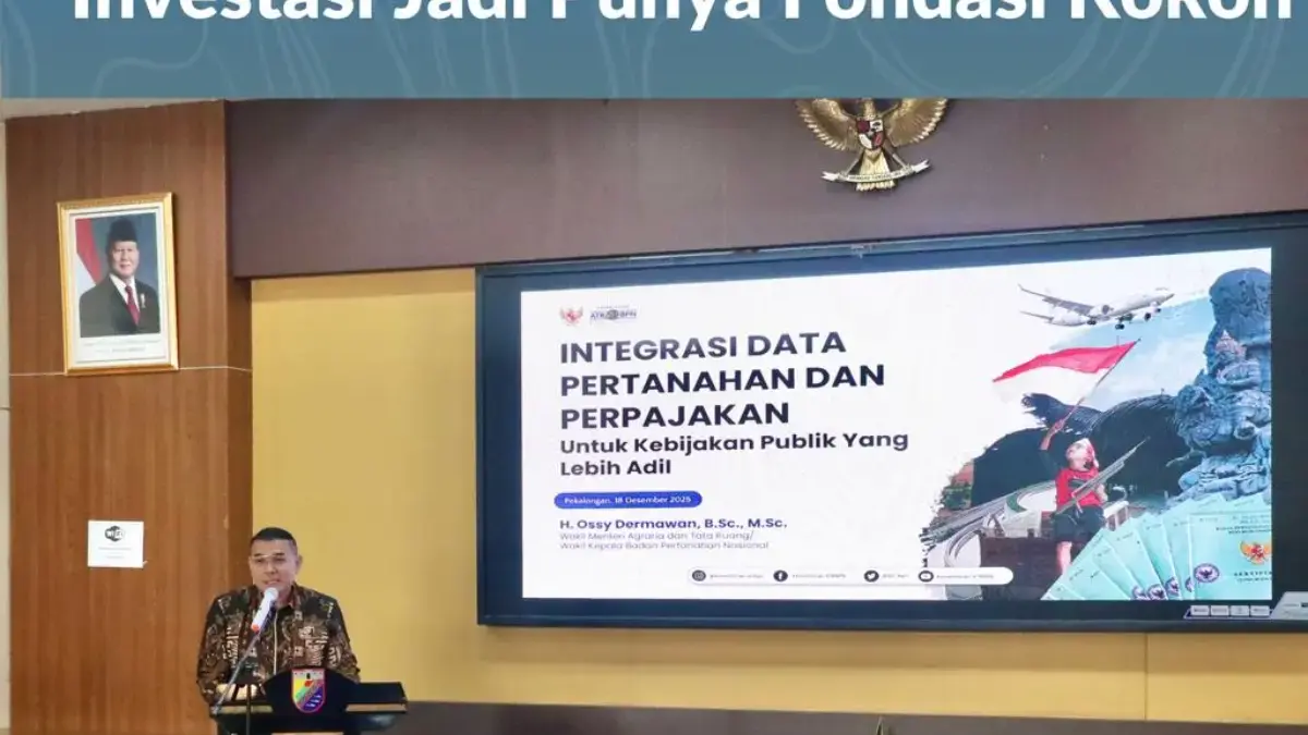 Wamen Ossy Tekankan Pentingnya Integrasi NIB dan NOP untuk Miliki Tata Ruang dan Investasi yang Kokoh