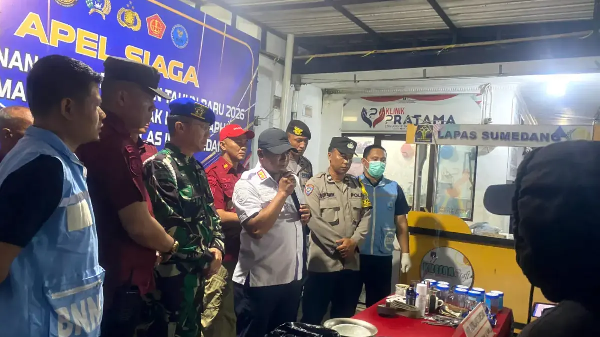 Jelang Pergantian Tahun, Lapas Sumedang Tancap Gas Perketat Pengamanan