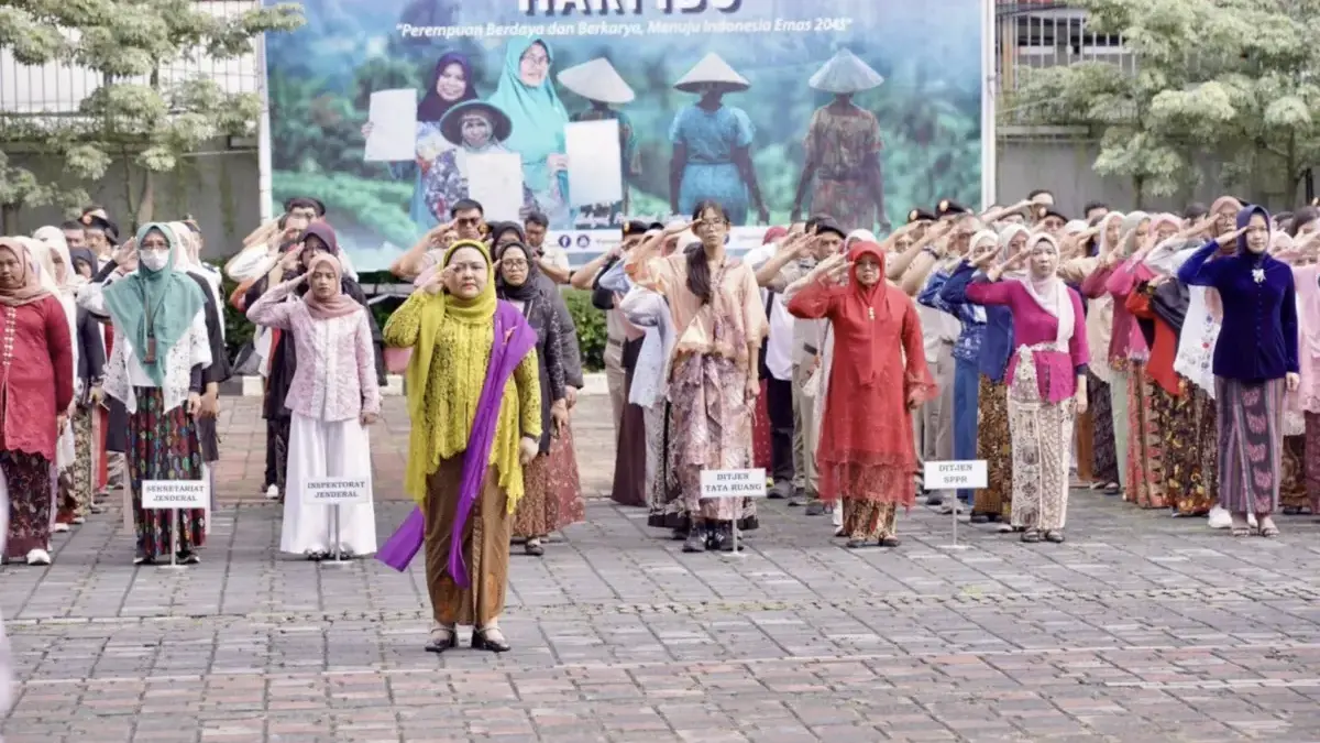 Kementerian ATR/BPN Gelar Upacara Peringatan Hari Ibu ke-97: Penghargaan Bangsa terhadap Perjuangan Perempuan