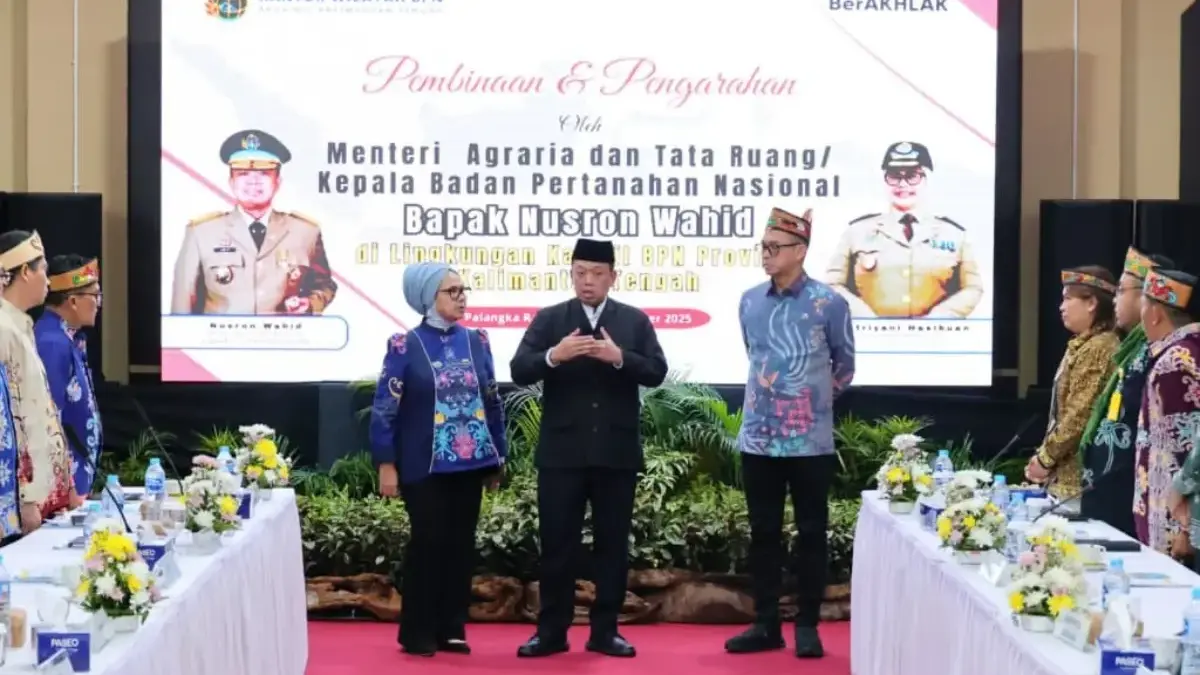 Menteri Nusron Tekankan Meritokrasi dalam Pengembangan SDM Kementerian ATR/BPN Menteri Nusron Tekankan Meritokrasi dalam Pengembangan SDM Kementerian ATR/BPN