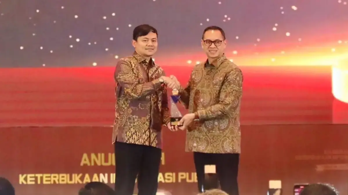 Lima Tahun Berturut-turut Kementerian ATR/BPN Berhasil Raih Penghargaan Badan Publik Predikat Informatif 2025