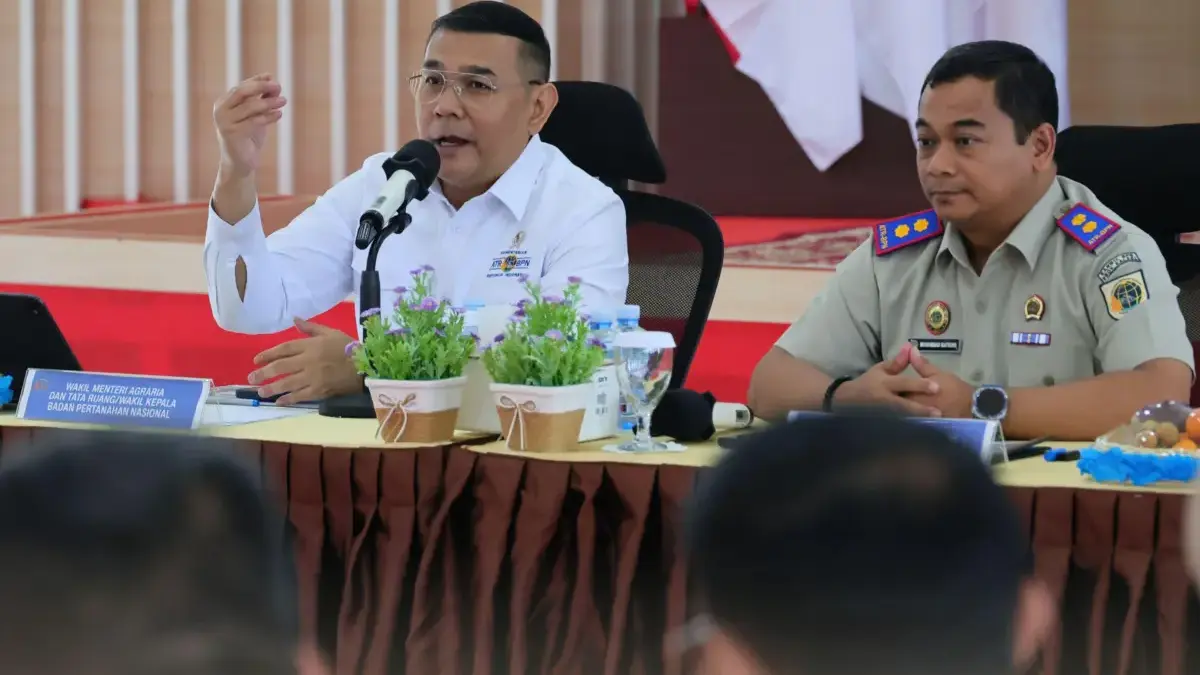 Wamen Ossy Tekankan Kekompakan & Soliditas Menjawab Harapan Masyarakat Terkait Pelayanan Pertanahan