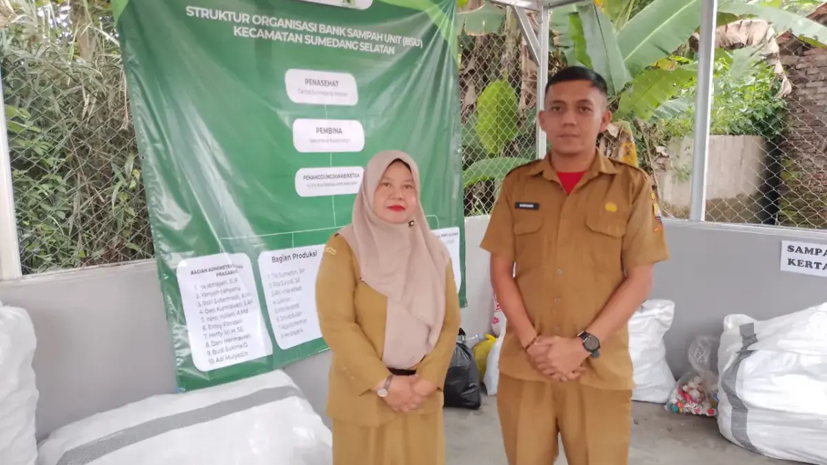 Dari Kantor ke Lingkungan Warga, Bank Sampah Sumedang Selatan Mulai Ubah Pola Kelola Sampah Bank Sampah