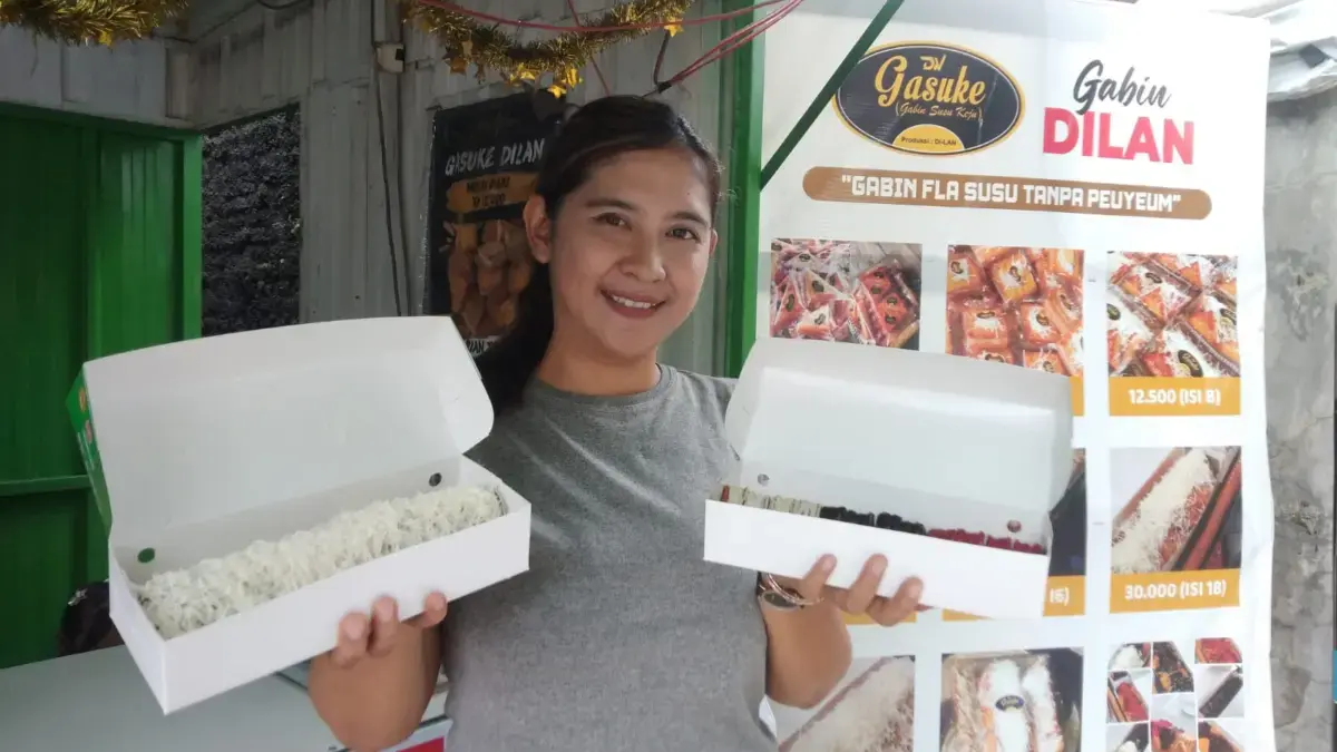 Kue Gabin Susu Keju Cimalaka