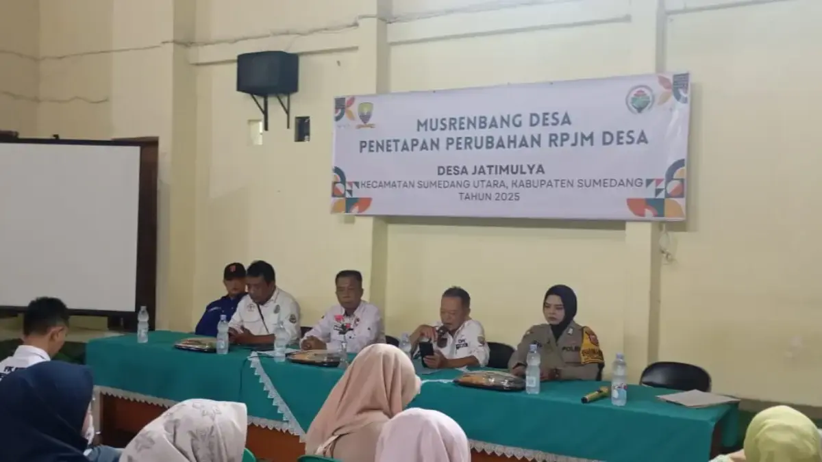 Pemdes Jatimulya Gelar Musrenbang