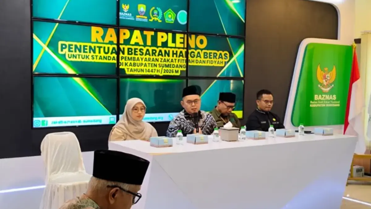 BAZNAS Resmi Tetapkan Zakat Fitrah 2026