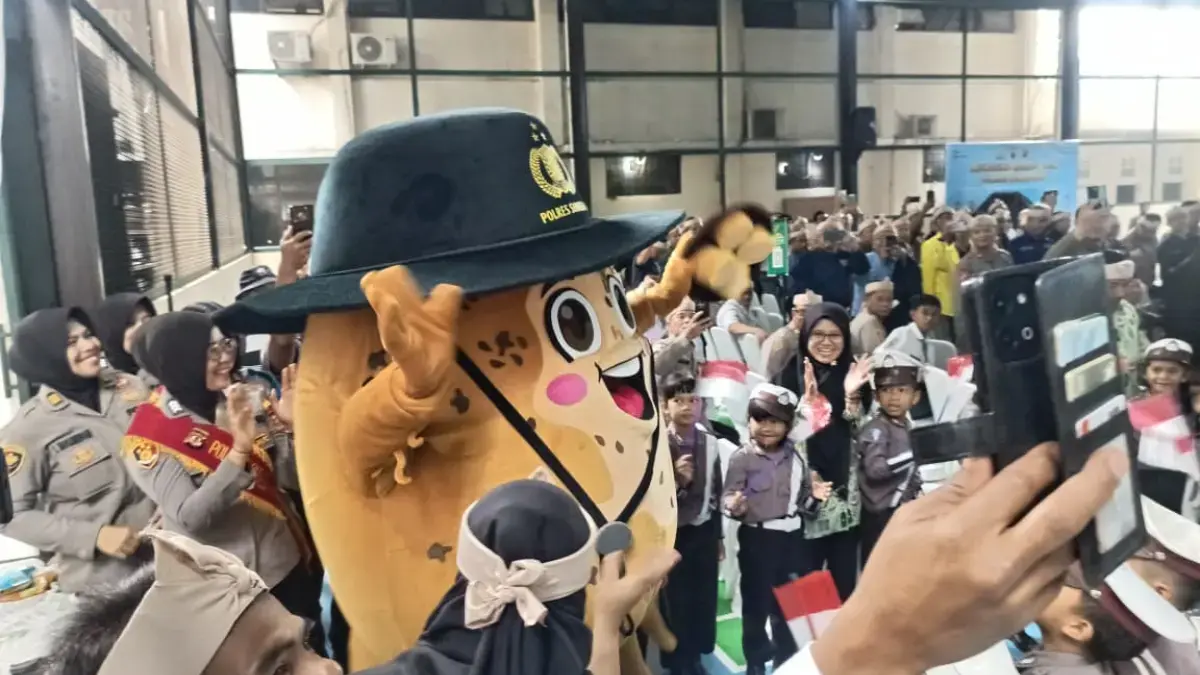 Polres Sumedang secara resmi melaksanakan kegiatan Launching Maskot Ubi Cilembu