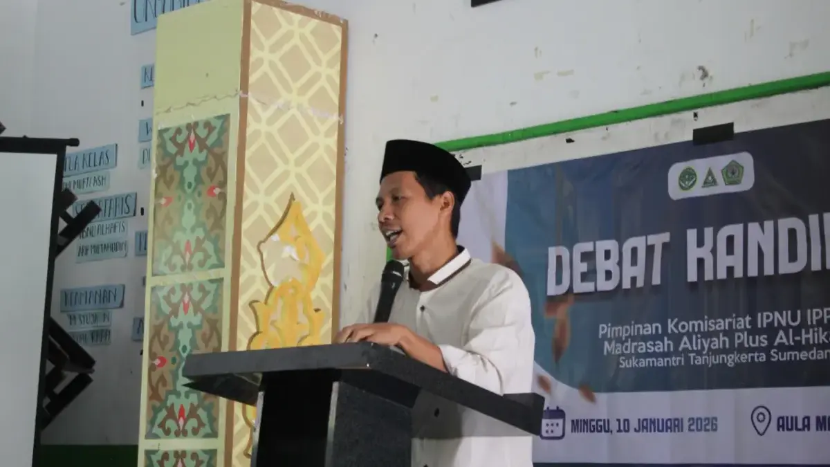 Debat Panas Penuh Gagasan, Kandidat Ketua IPNU–IPPNU Unjuk Visi di MA Plus Al Hikam